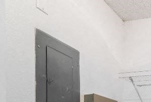 Laundry Room with Full Size Washer/ Dryer Connections